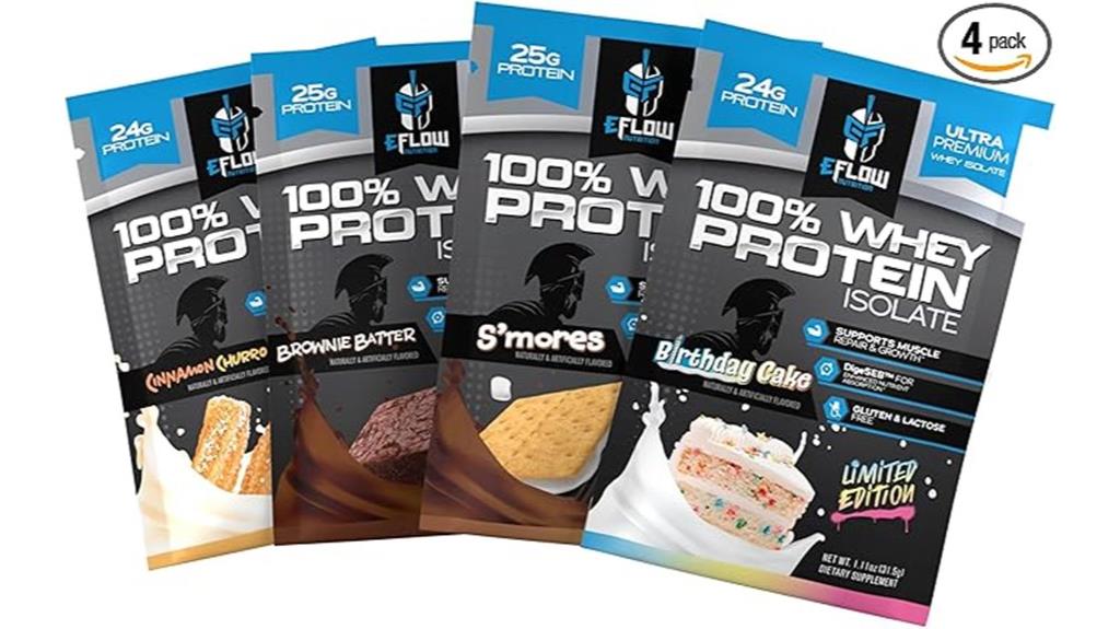 sample whey protein pack