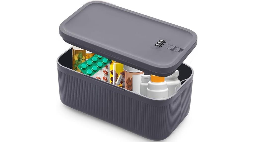 secure lock box for items