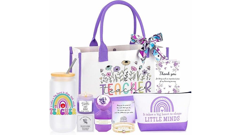set of 9 teacher gifts