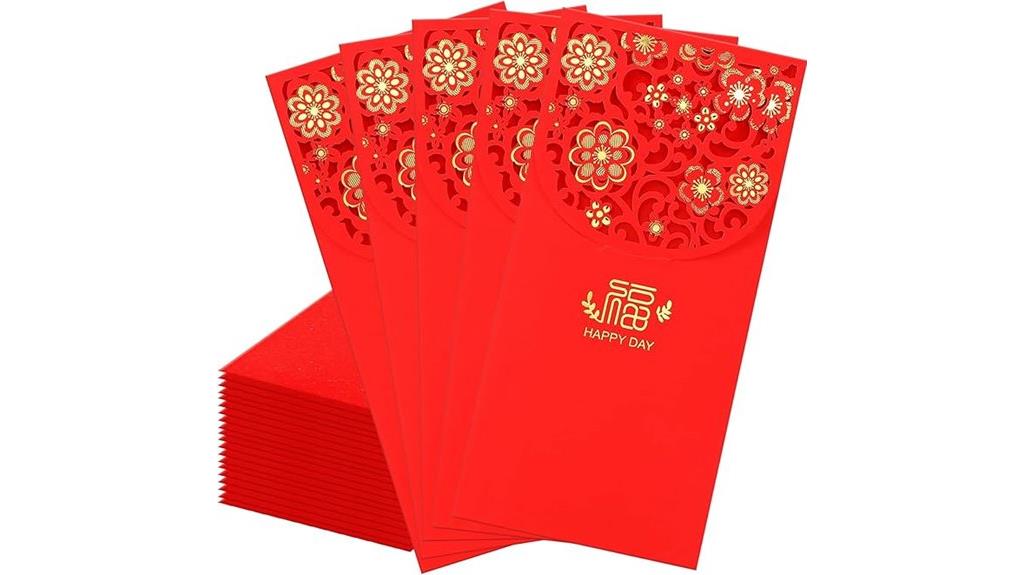 set of red envelopes