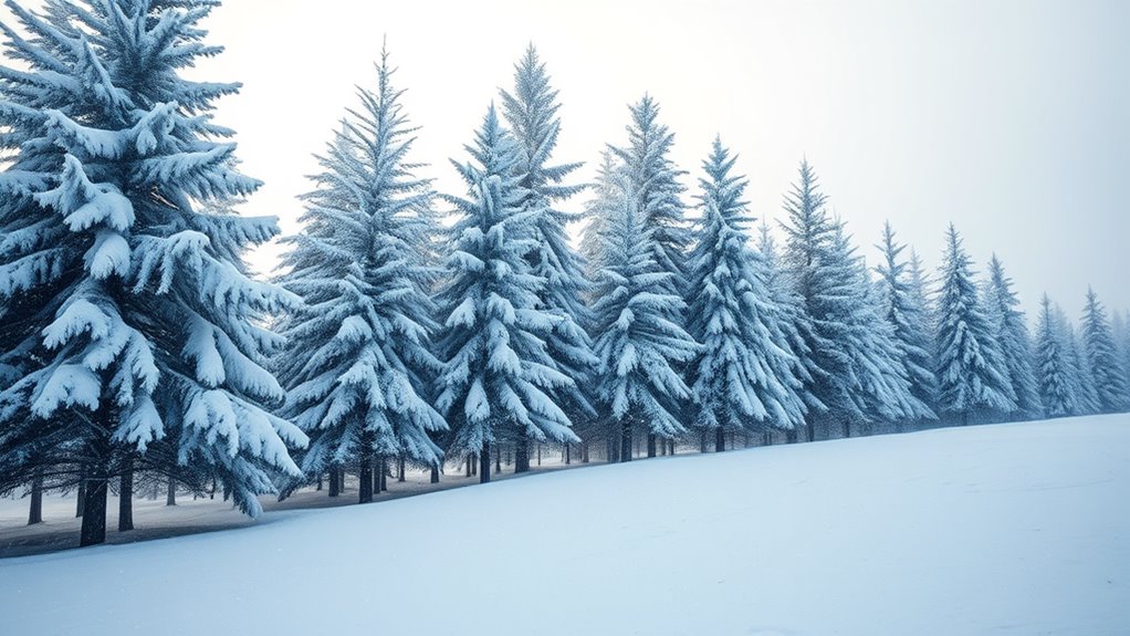 silent winter serenity whispers