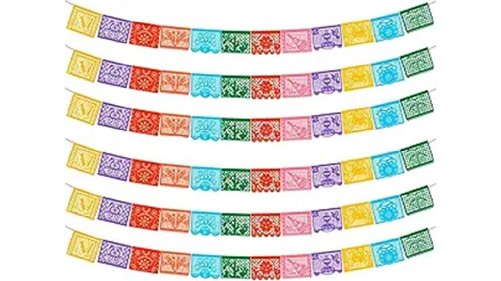 six pack papel picado