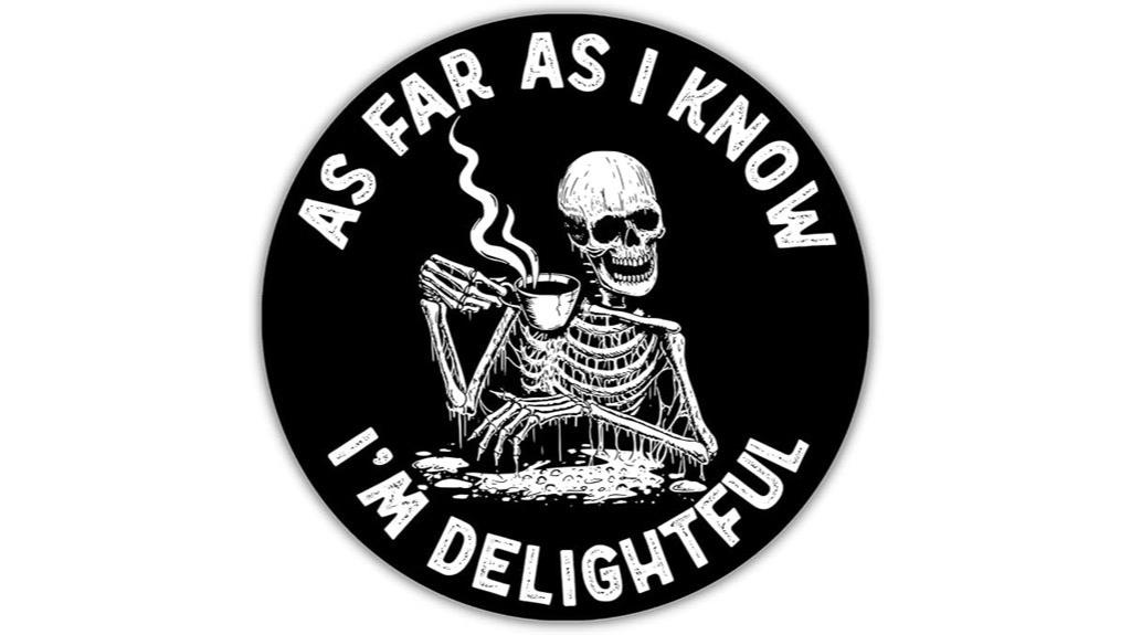 skeleton stickers for awareness