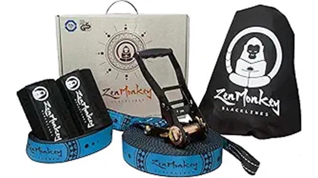slackline kit with guards