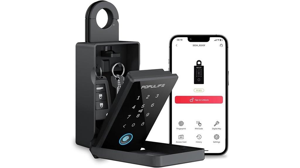 smart fingerprint key lock
