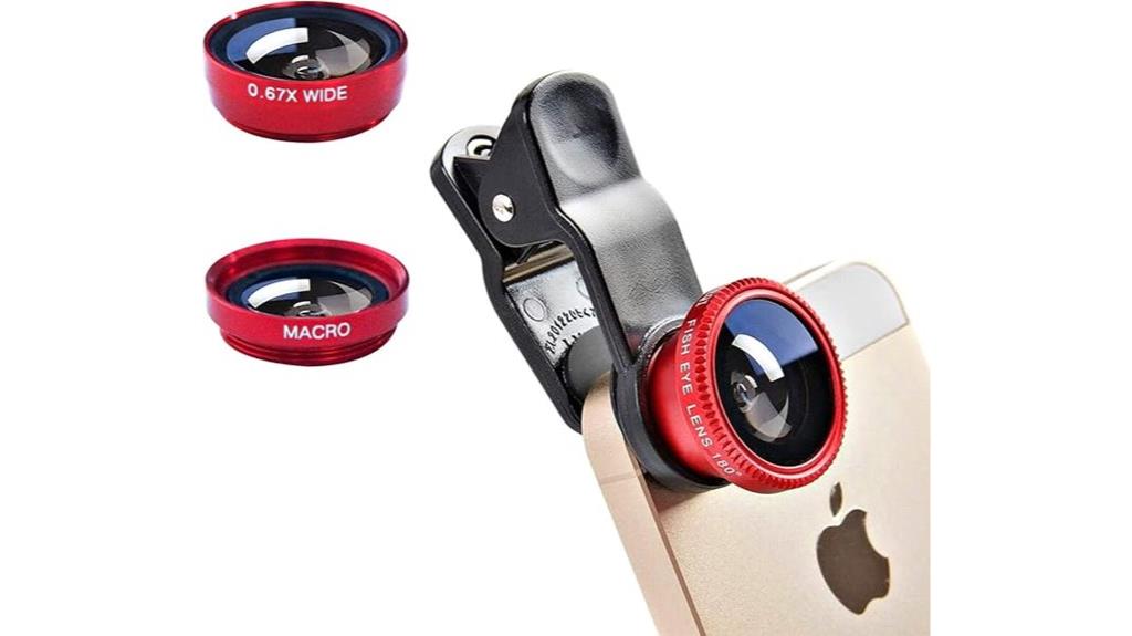 smartphone camera lens kit