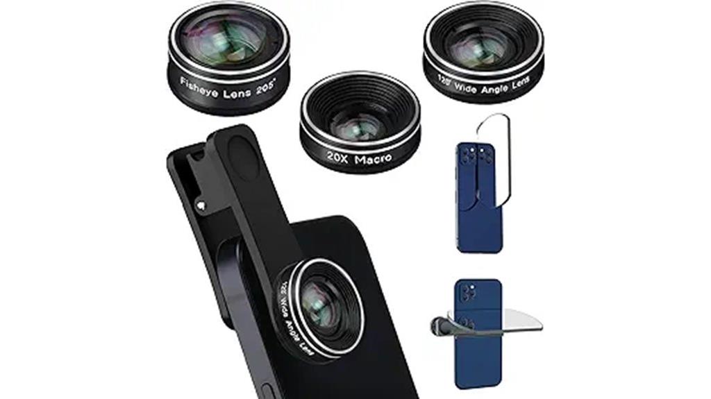 smartphone camera lens kit