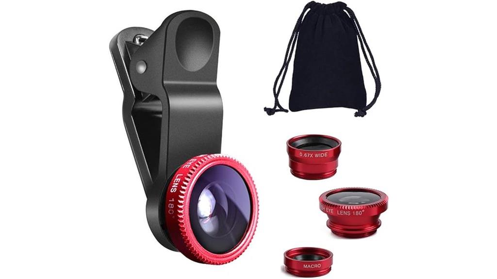 smartphone fish eye lens