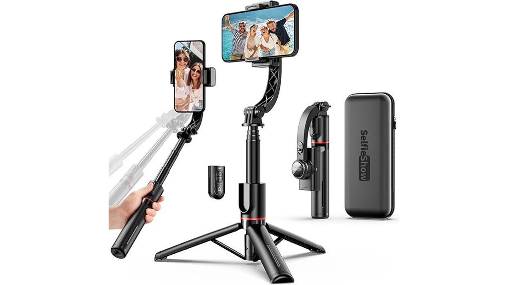 smartphone stabilizer with remote