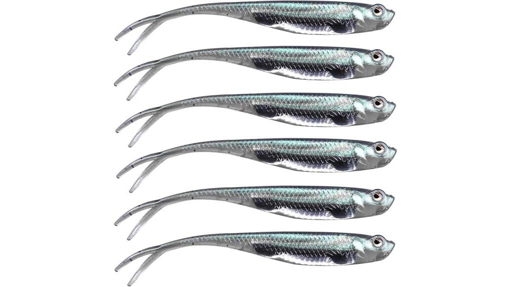 soft swimbait fishing lures