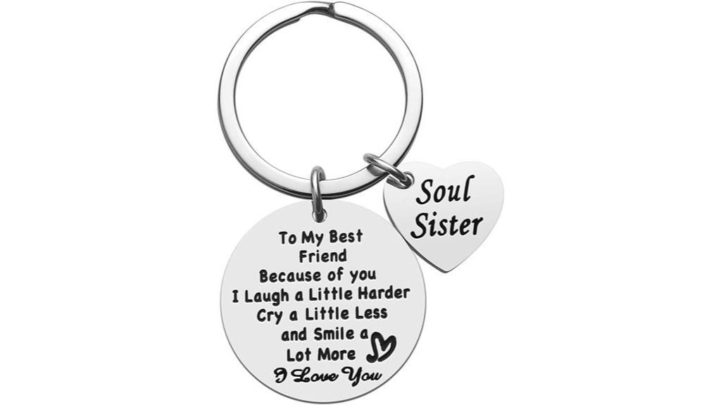 soul sister keychain gift