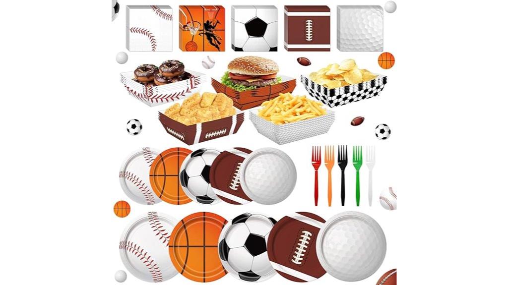 sports themed birthday decorations