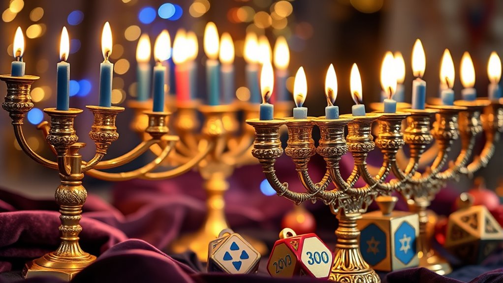 spreading joyful hanukkah wishes