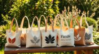 stylish sustainable quote totes