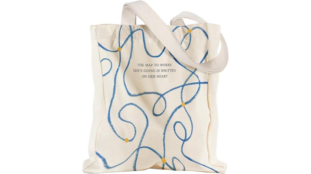 stylish tote with pocket