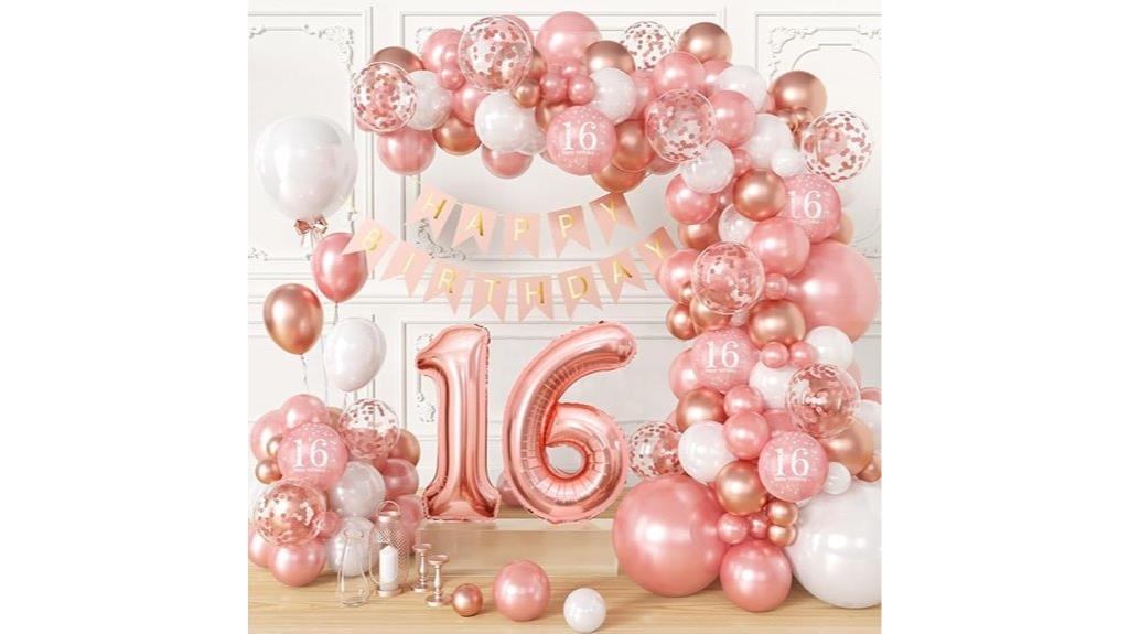 sweet 16 party decorations