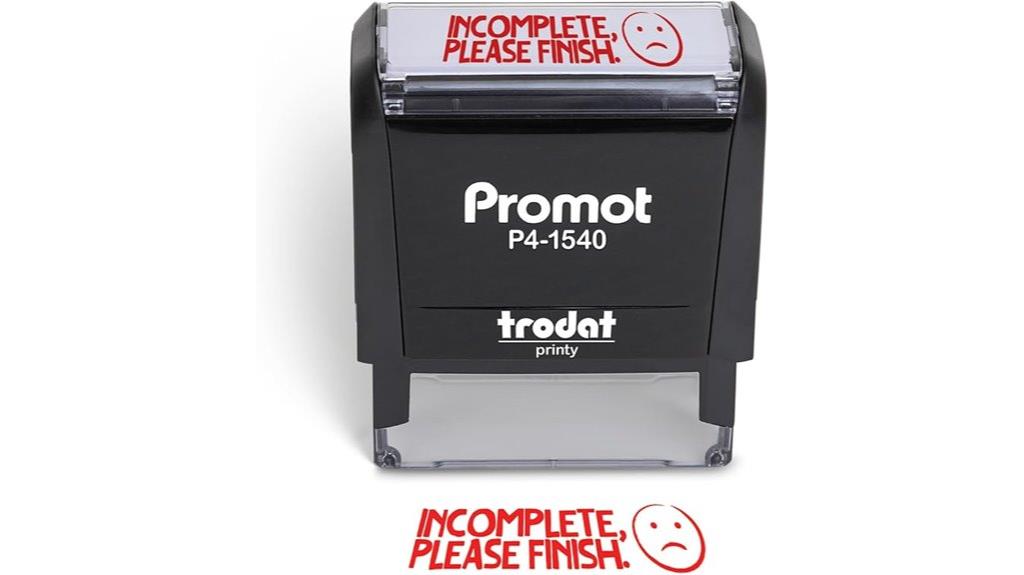 teacher feedback stamp