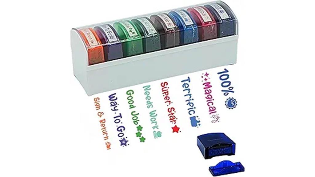 teacher grading stamp set