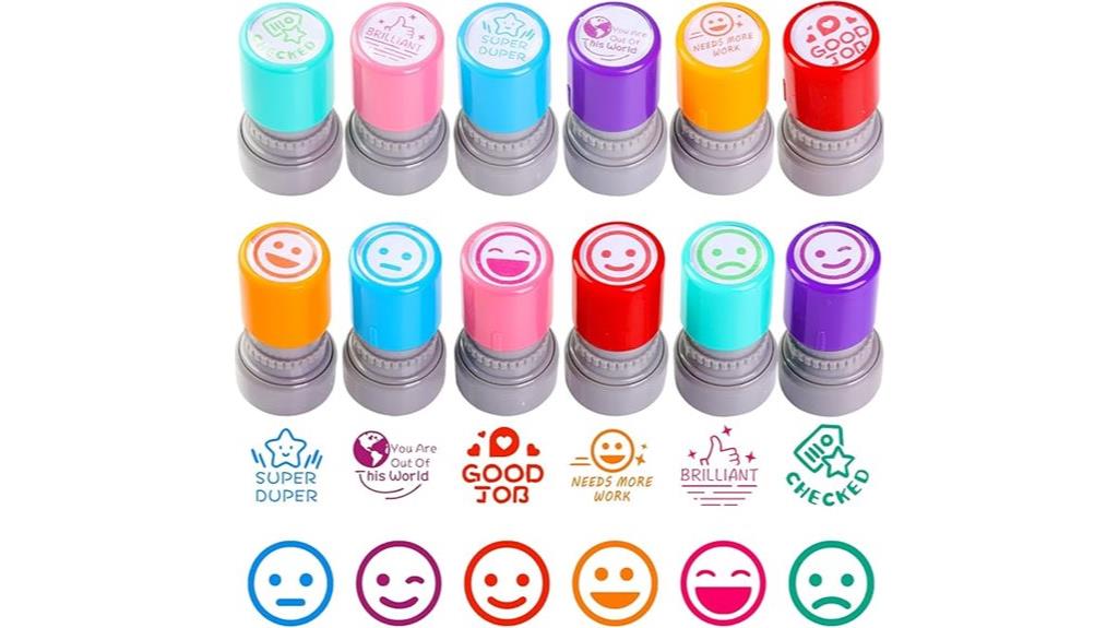 teacher stamp set details