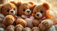 teddy bears symbolize love