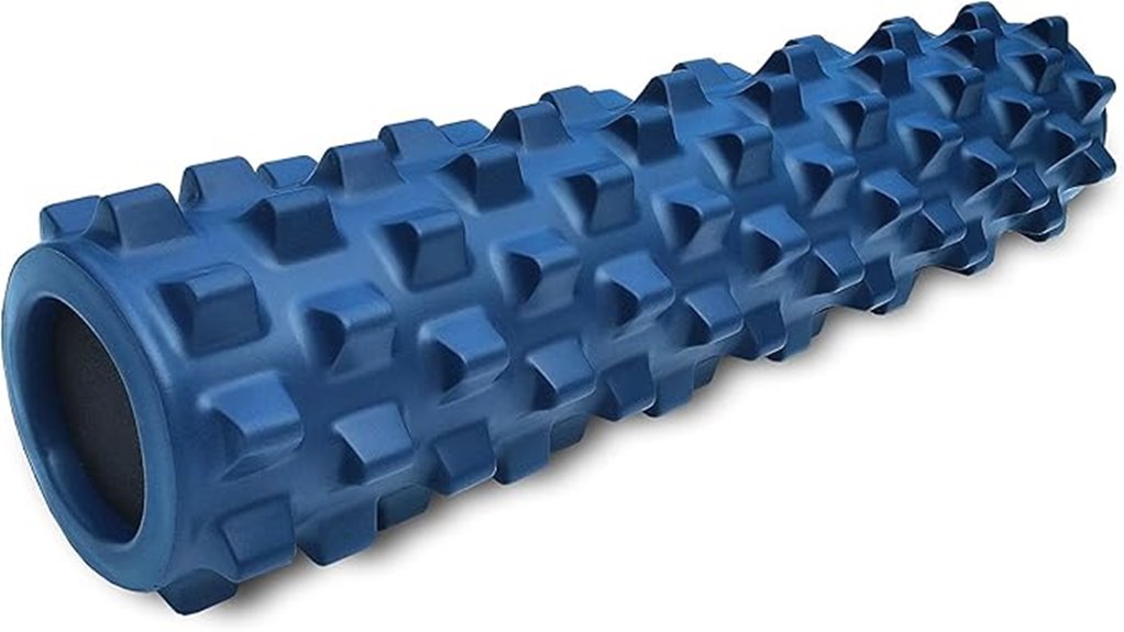 textured foam roller for massage