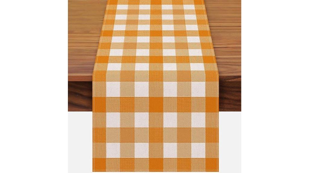 thanksgiving fall table runner