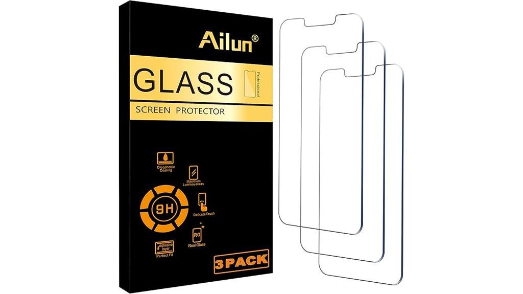 three pack screen protector