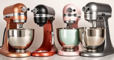 top 2025 kitchenaid mixer colors