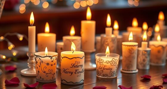 top anniversary candle selections