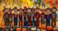 top fall scarecrow decor