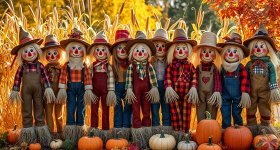 top fall scarecrow decor