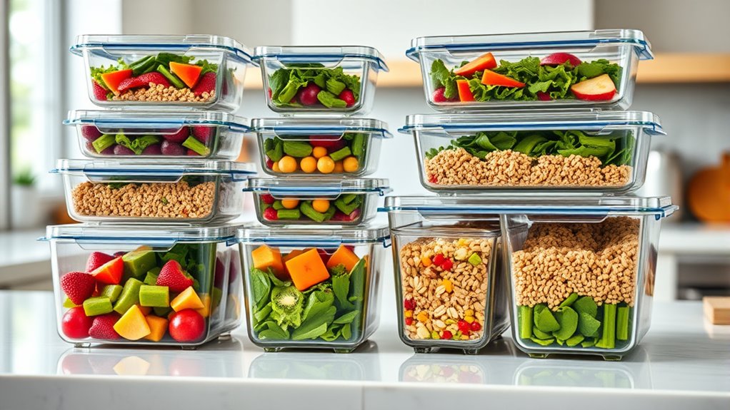 top glass meal prep containers