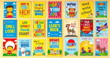 top kids motivational posters