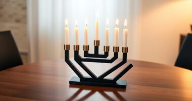 top modern hanukkah menorahs