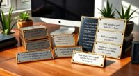 top motivational quote plaques