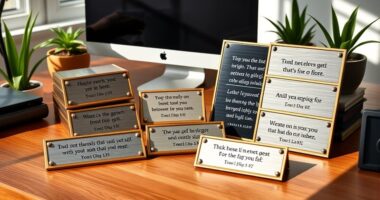 top motivational quote plaques