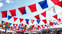 top patriotic bunting flags