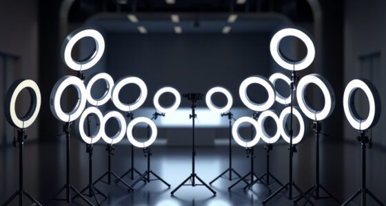 top ring light camera sets