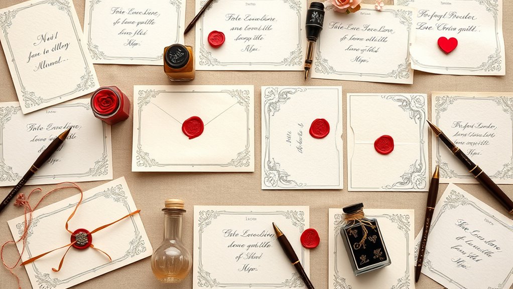 top romantic letter sets