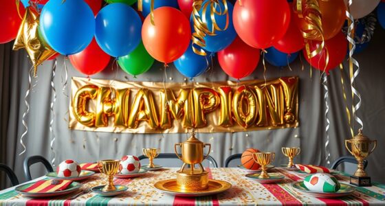 top sports celebration supplies