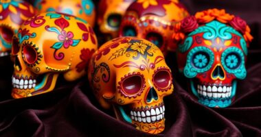 top sugar skull decorations