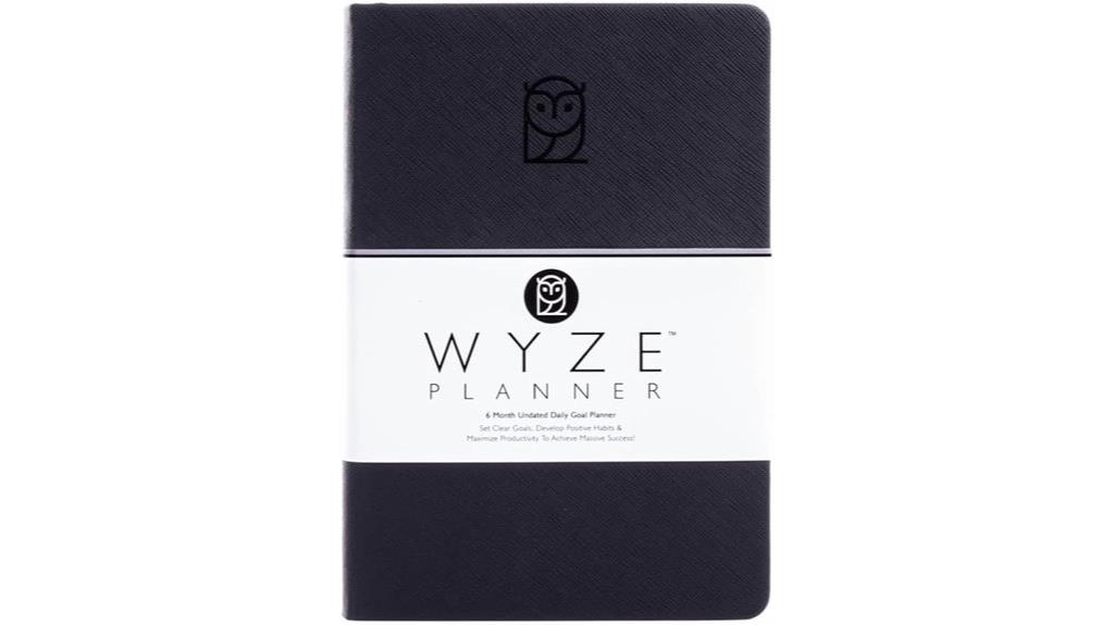 undated 6 month planner