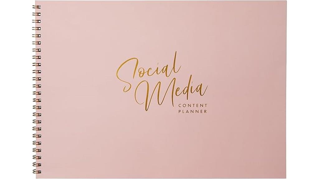 undated weekly social planner