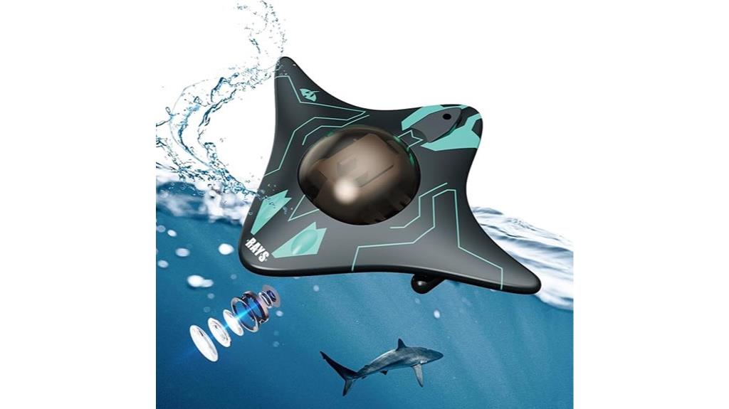 underwater camera remote boat