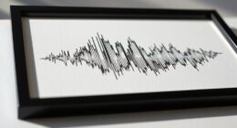 unique personalized sound wave art