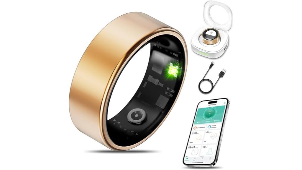 unisex fitness tracking ring