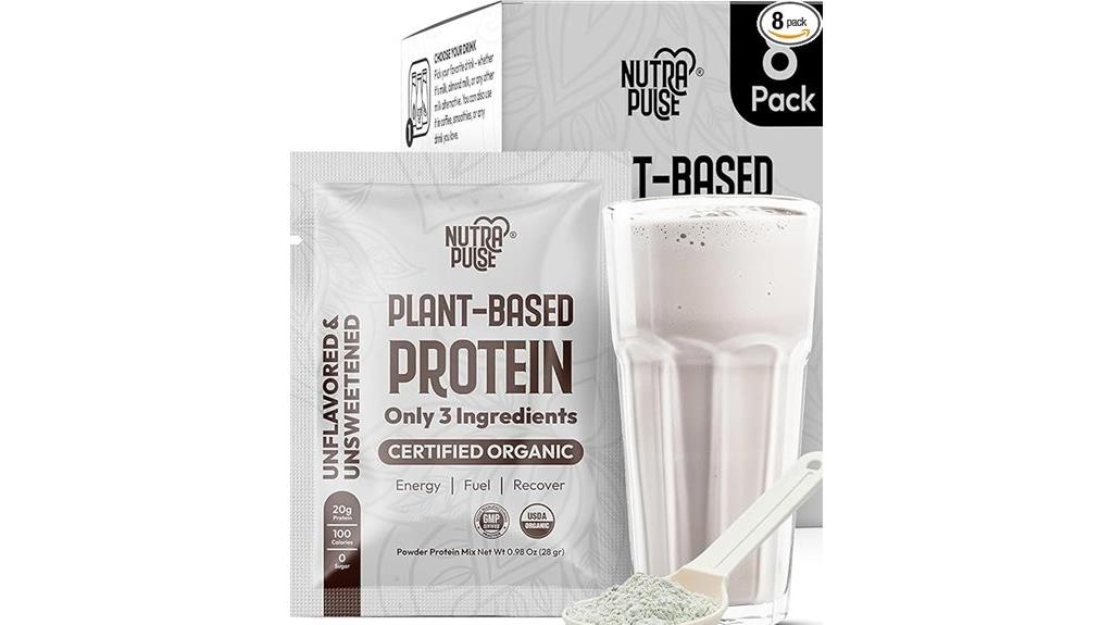 vegan protein powder sample