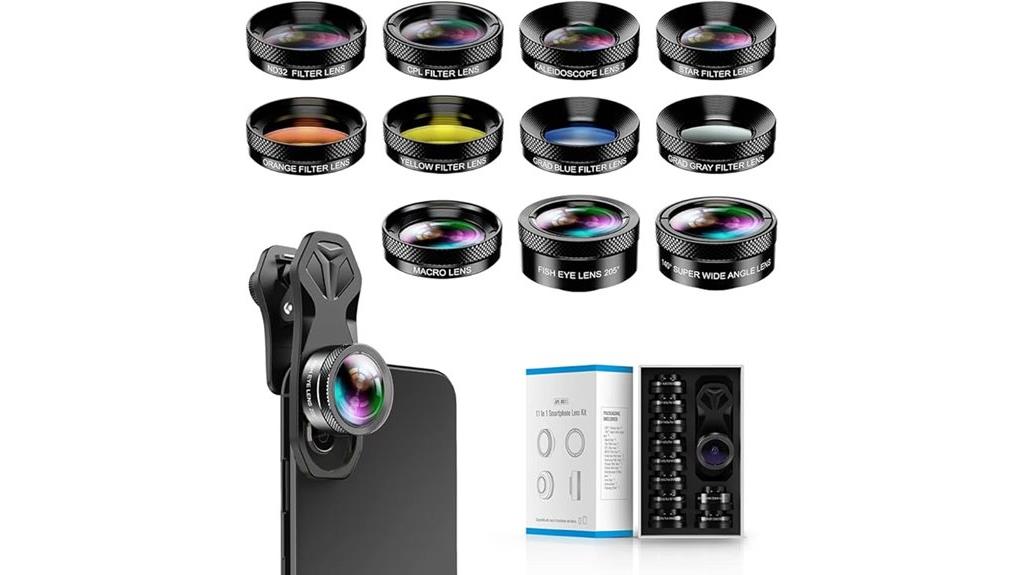 versatile 11 in 1 lens kit