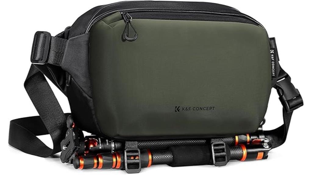 versatile camera sling backpack