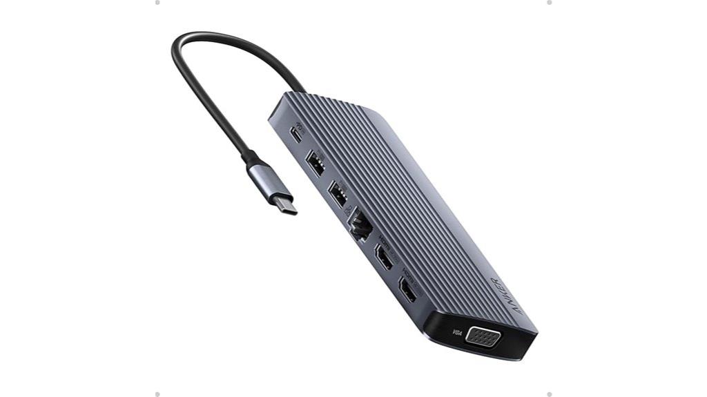 versatile usb c docking hub